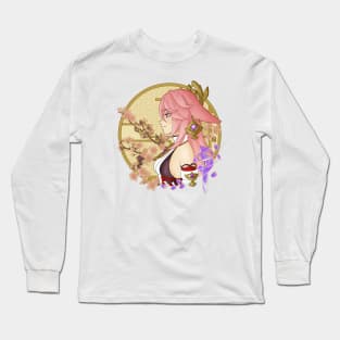 Yae Miko, Genshin Impact Long Sleeve T-Shirt